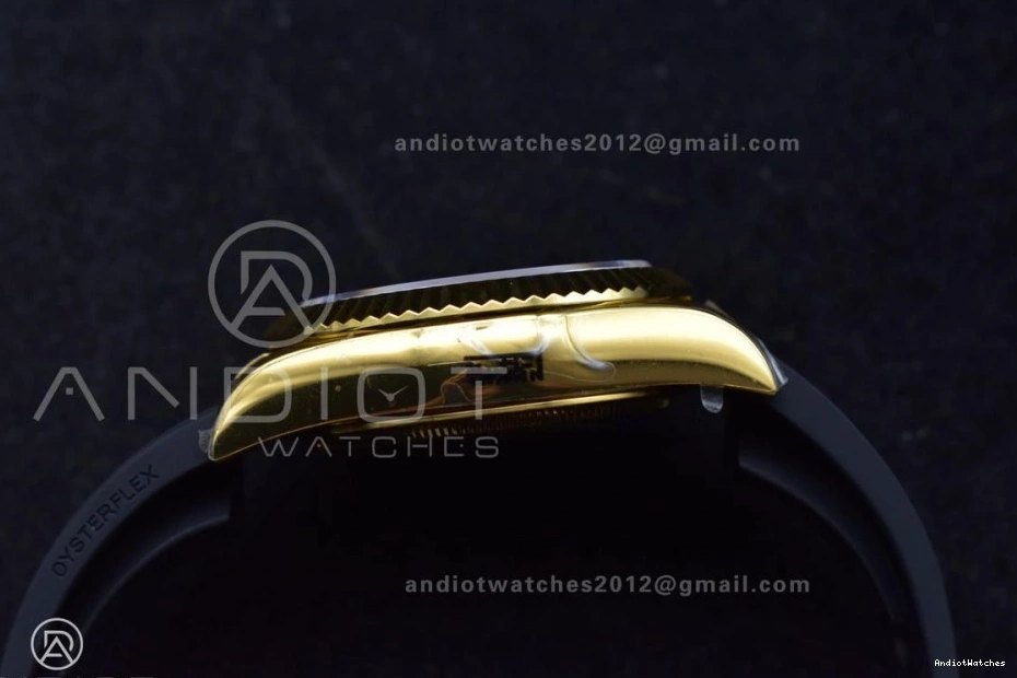 1100 1:1 YG Functional Best on A23J Strap 336238 Oysterflex White (Gain Sky-Dweller ZF Edition Dial Weight) 0106